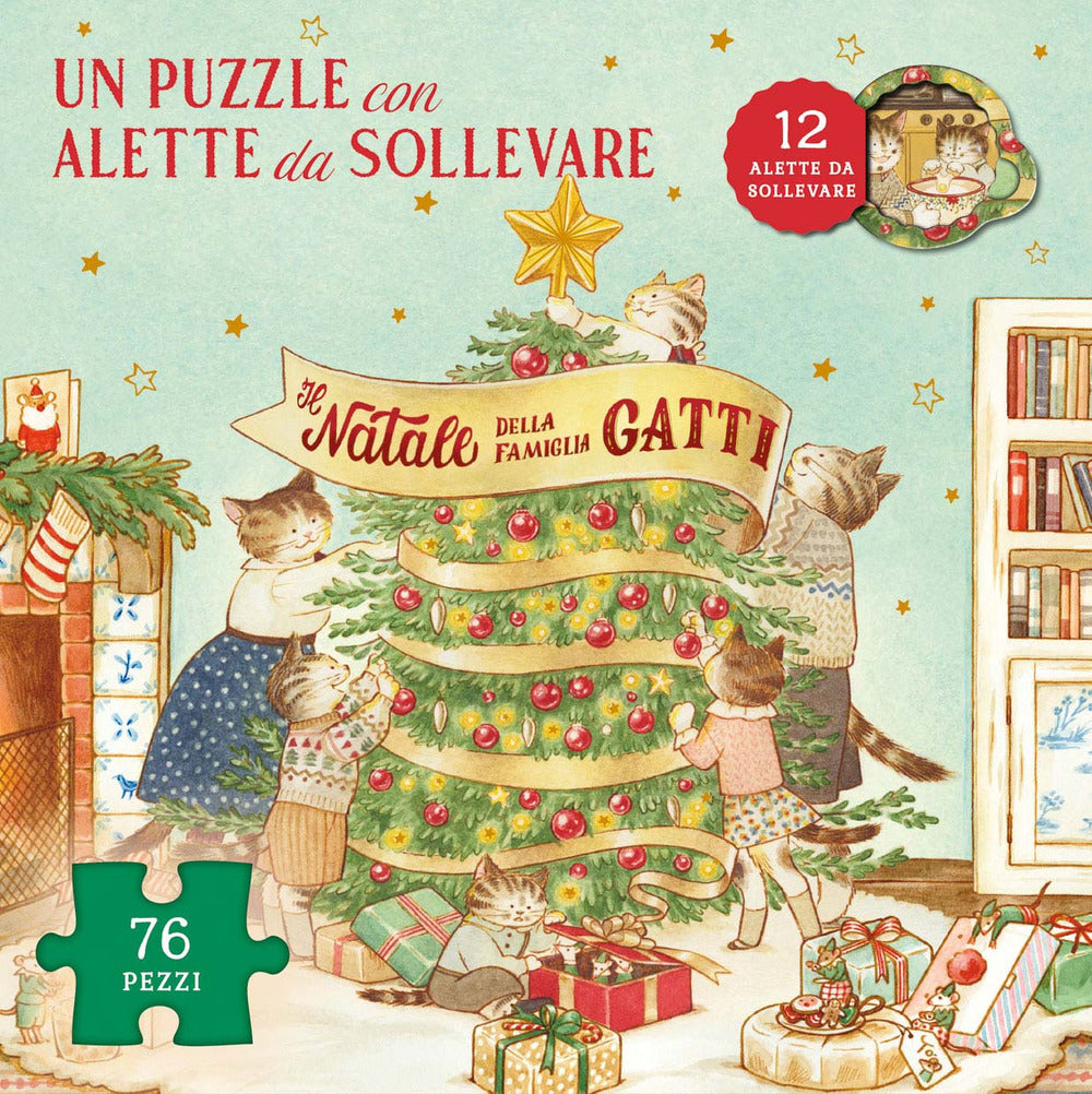 Copertina del libro IL NATALE DELLA FAMIGLIA GATTI. EDIZ. A
