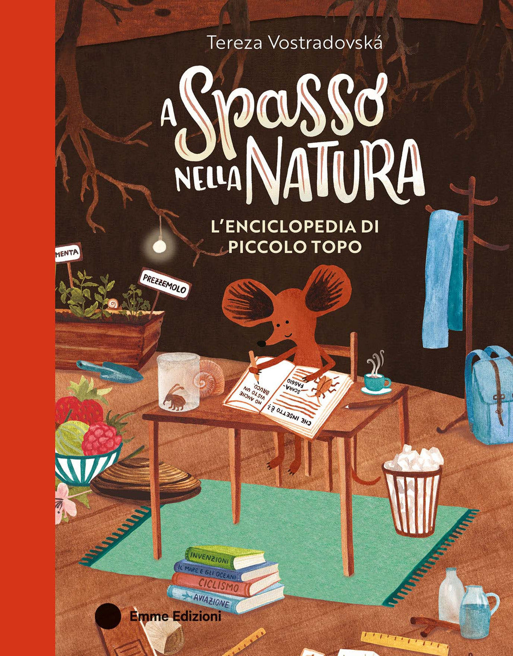 Copertina del libro A SPASSO NELLA NATURA. L'ENCICLOPEDIA DI Immagine principale del prodotto
