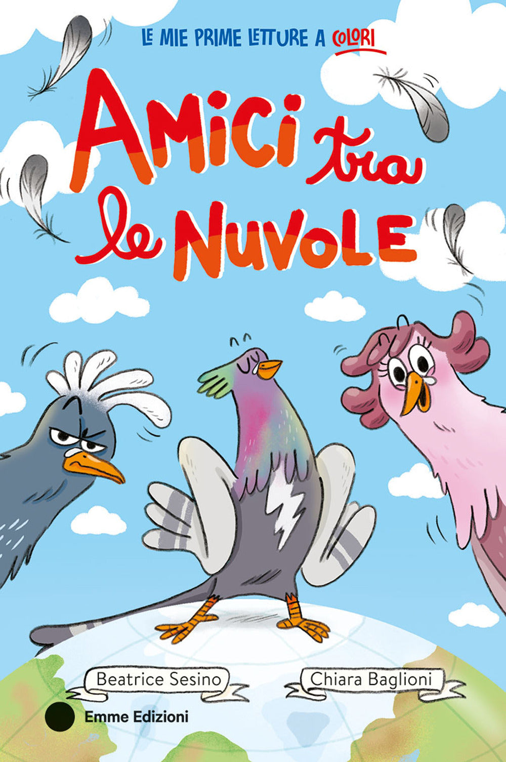 Copertina del libro AMICI TRA LE NUVOLE. EDIZ. A COLORI