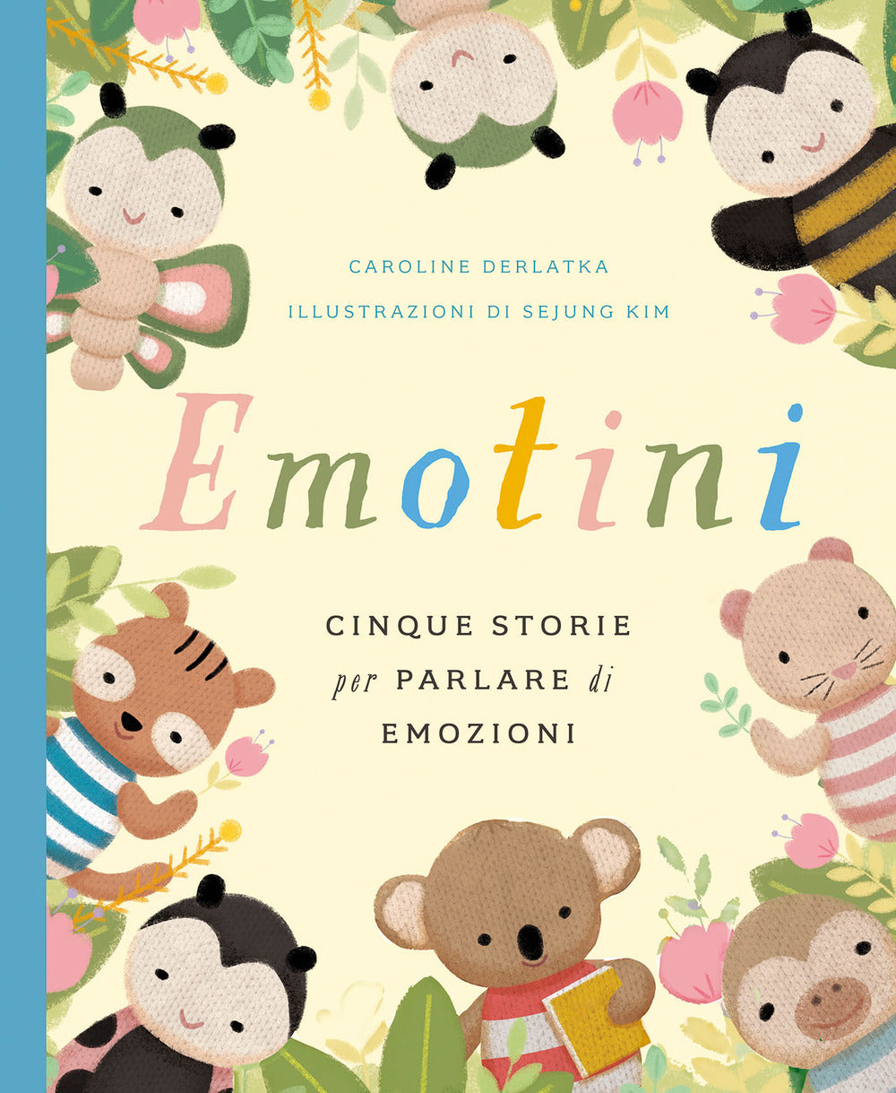 Copertina del libro EMOTINI. CINQUE STORIE PER PARLARE DI EM
