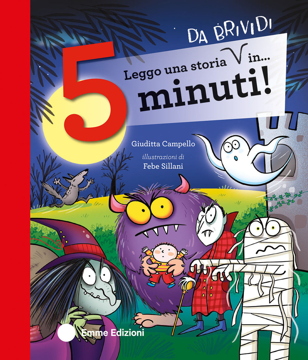 Copertina del libro LEGGO UNA STORIA DA BRIVIDI IN... 5 MINU