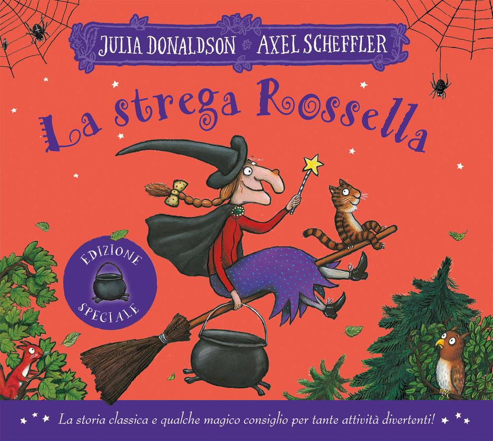 Copertina del libro LA STREGA ROSSELLA. EDIZ. A COLORI