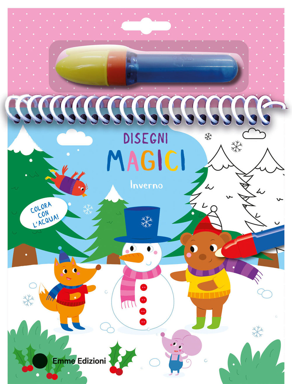 Copertina del libro INVERNO. DISEGNI MAGICI. EDIZ. A COLORI.