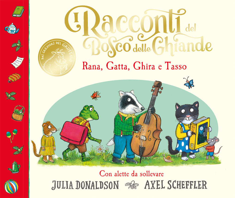 Copertina del libro I RACCONTI DEL BOSCO DELLE GHIANDE. RANA
