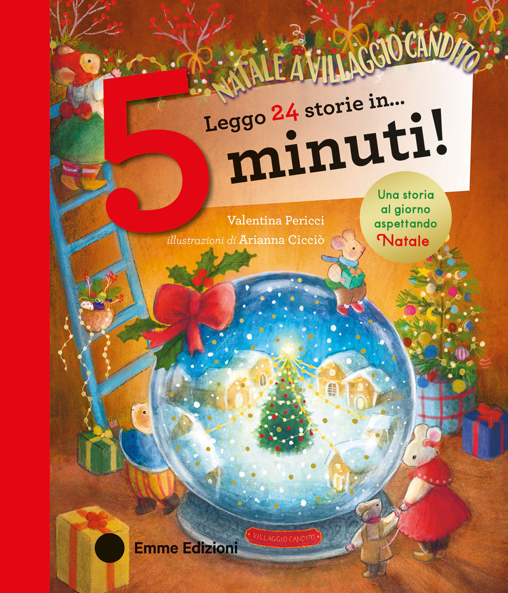 Copertina del libro LEGGO 24 STORIE IN... 5 MINUTI! NATALE A