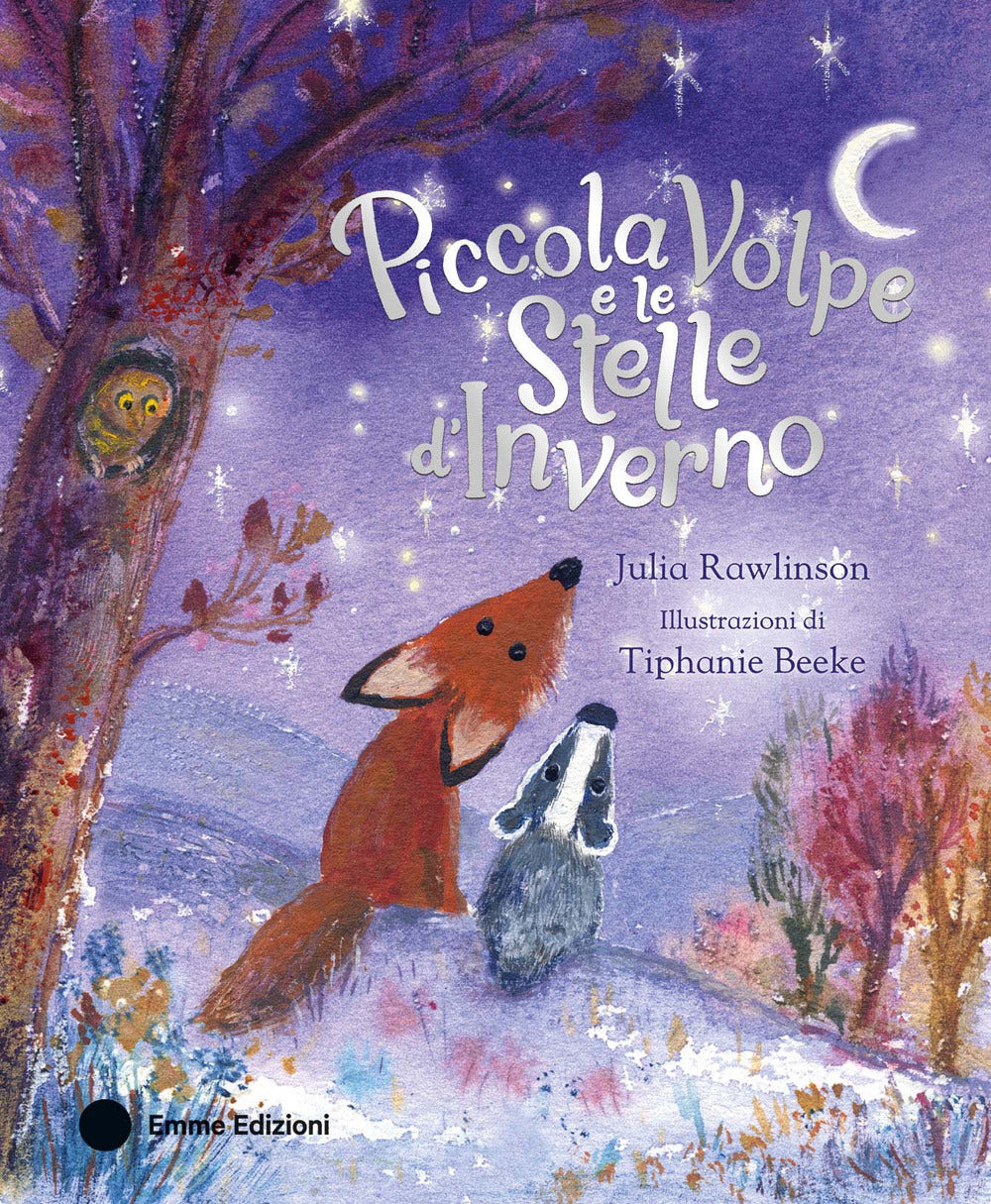 Copertina del libro PICCOLA VOLPE E LE STELLE D'INVERNO. EDI