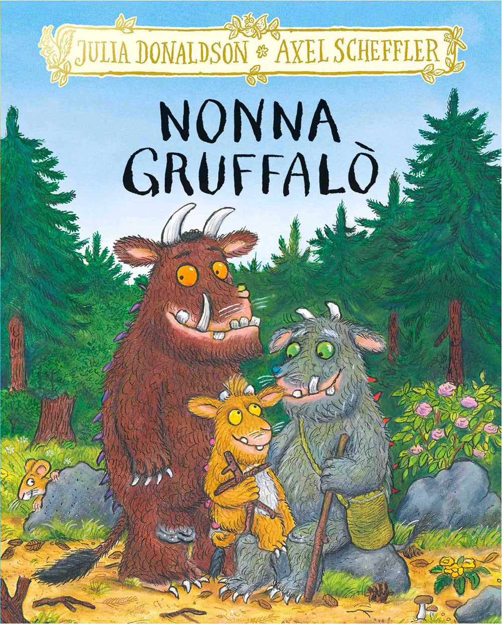 Copertina del libro NONNA GRUFFALÒ. EDIZ. A COLORI