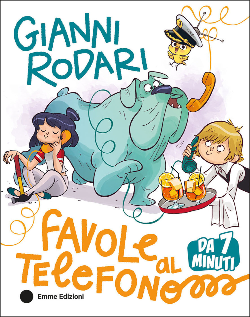 Copertina del libro FAVOLE AL TELEFONO DA 7 MINUTI. EDIZ. A