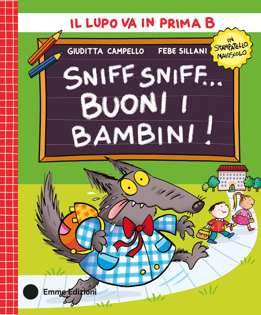 Copertina del libro SNIFF SNIFF... BUONI I BAMBINI! STAMPATE