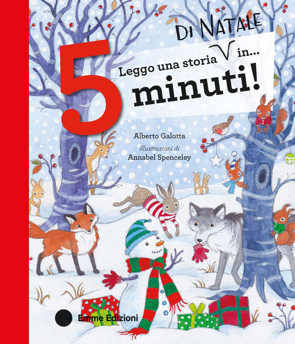 Copertina del libro LEGGO UNA STORIA DI NATALE IN... 5 MINUT