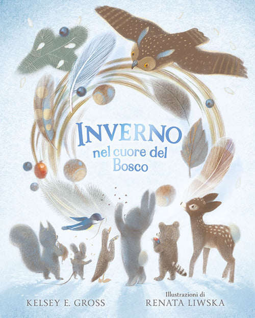 Copertina del libro INVERNO NEL CUORE DEL BOSCO. EDIZ. ILLUS