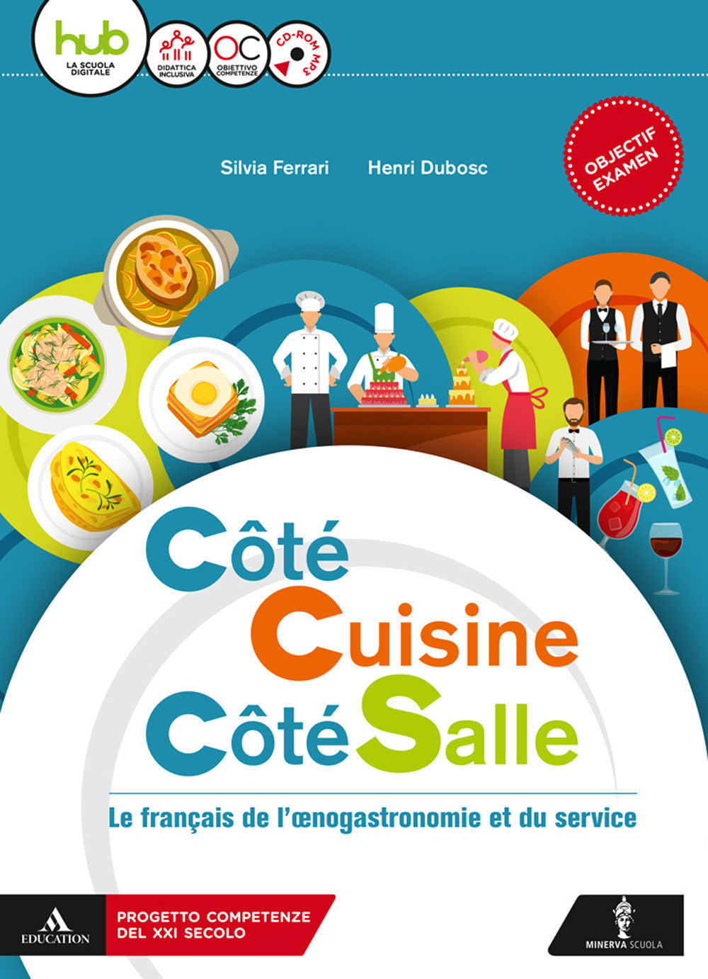 Copertina del libro COTE CUISINE COTE SALLE B1-B2 ED. MISTA Immagine principale del prodotto
