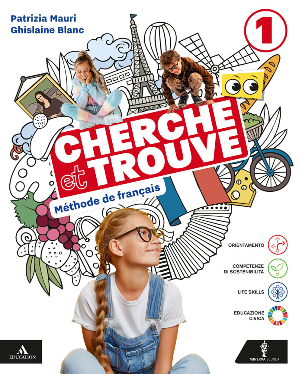 Copertina del libro CHERCHE ET TROUVE 1 Immagine principale del prodotto