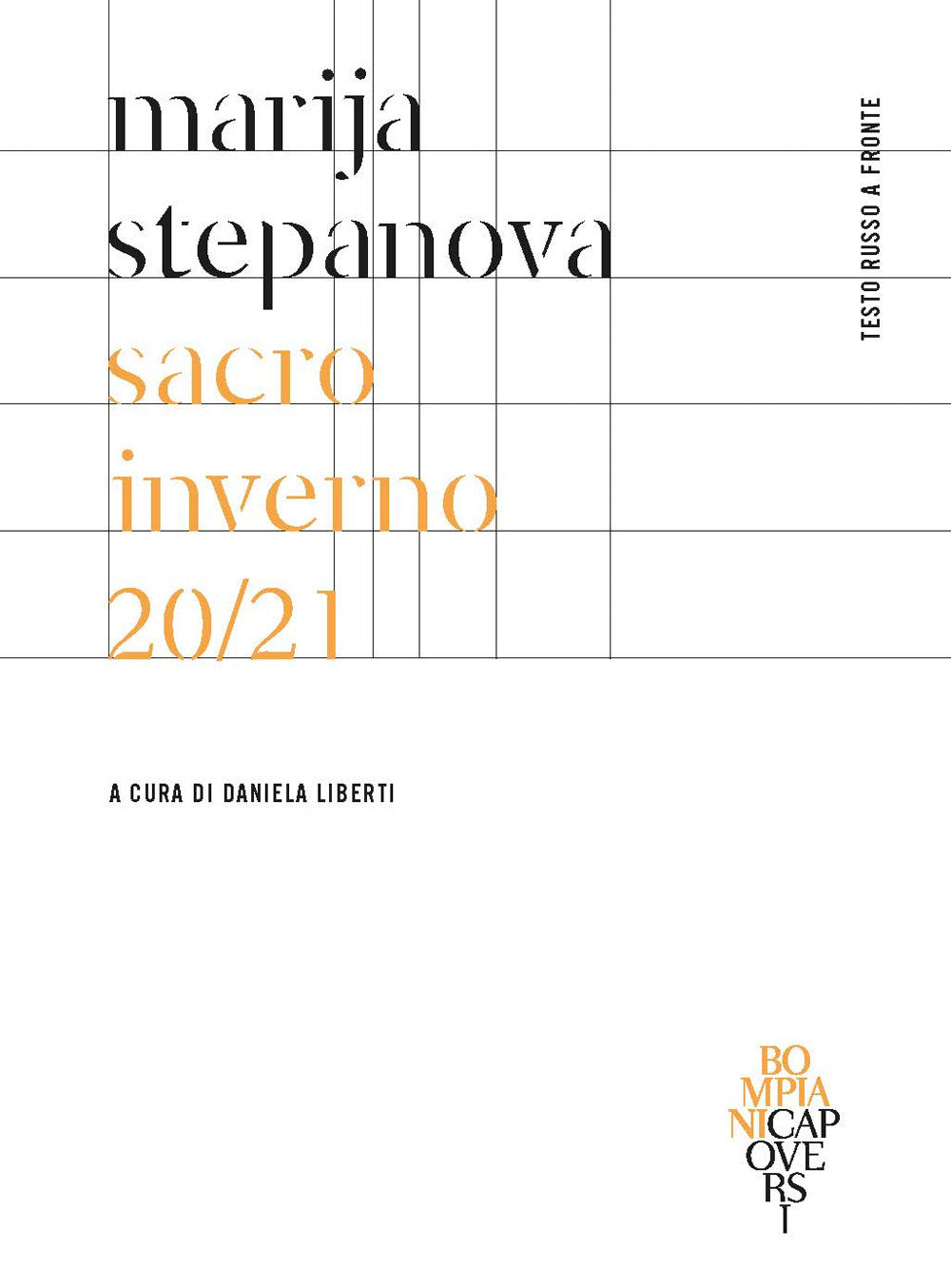 Copertina del libro SACRO INVERNO 20/21 Immagine principale del prodotto