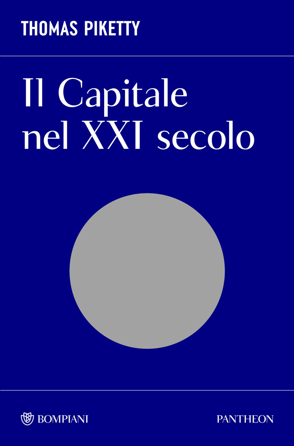 Copertina del libro IL CAPITALE NEL XXI SECOLO