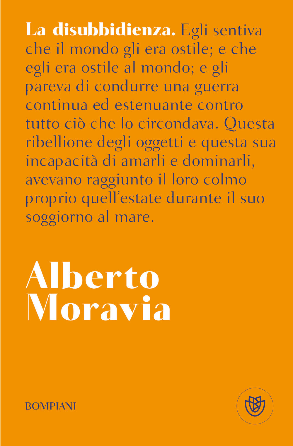 Copertina del libro LA DISUBBIDIENZA