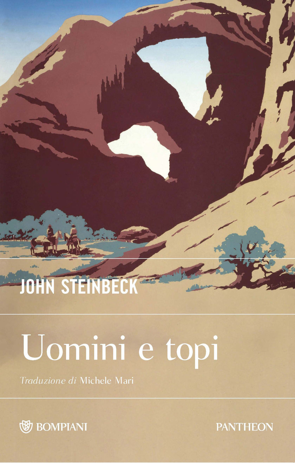 Copertina del libro UOMINI E TOPI