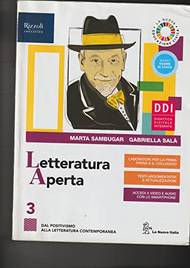 Copertina del libro LETTERATURA APERTA 3 ED. MISTA