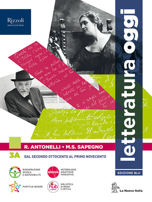 Copertina del libro LETTERATURA OGGI 3A SET