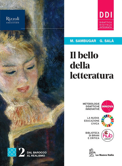 Copertina del libro BELLO DELLA LETTERATURA 2 ED. MISTA Immagine principale del prodotto