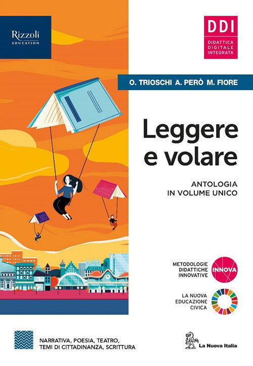 Copertina del libro LEGGERE E VOLARE ED. MISTA