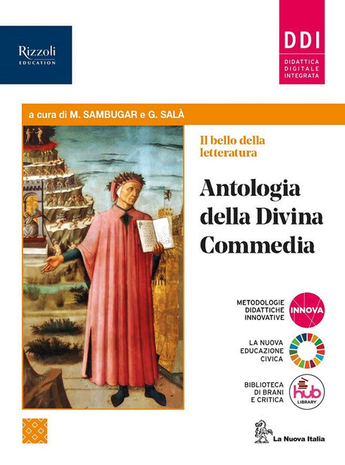 Copertina del libro ANTOLOGIA DELLA DIVINA COMMEDIA Immagine principale del prodotto