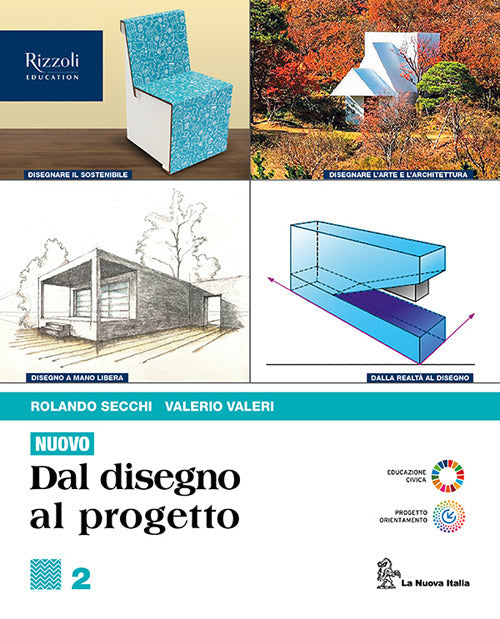 Copertina del libro NUOVO DAL DISEGNO AL PROGETTO 2