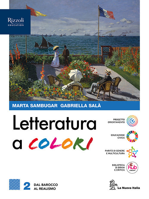 Copertina del libro LETTERATURA A COLORI 2