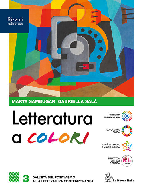 Copertina del libro LETTERATURA A COLORI 3