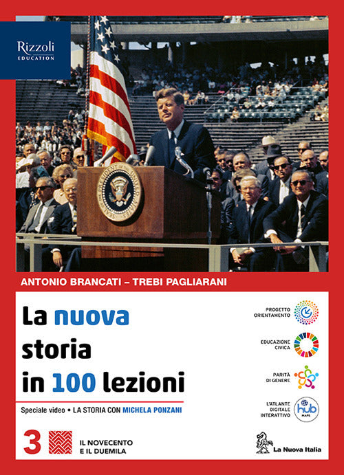 Copertina del libro NUOVA STORIA 100 LEZIONI