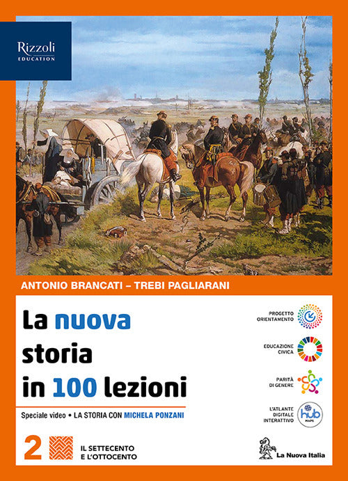 Copertina del libro NUOVA STORIA 100 LEZIONI
