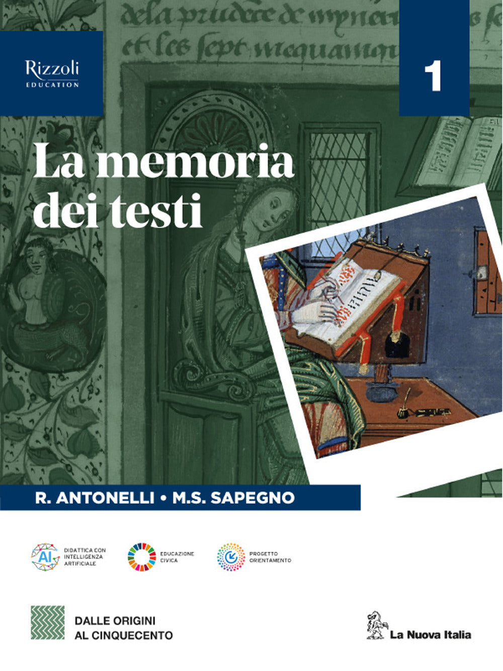 Copertina del libro LA MEMORIA DEI TESTI 1