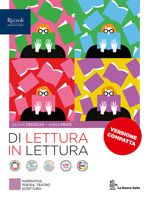 Copertina del libro DI LETTURA IN LETTURA COMPATTO +MITO