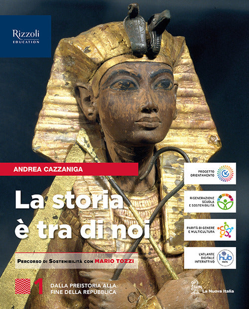 Copertina del libro LA STORIA E' TRA DI NOI