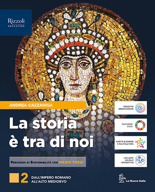 Copertina del libro LA STORIA E' TRA DI NOI