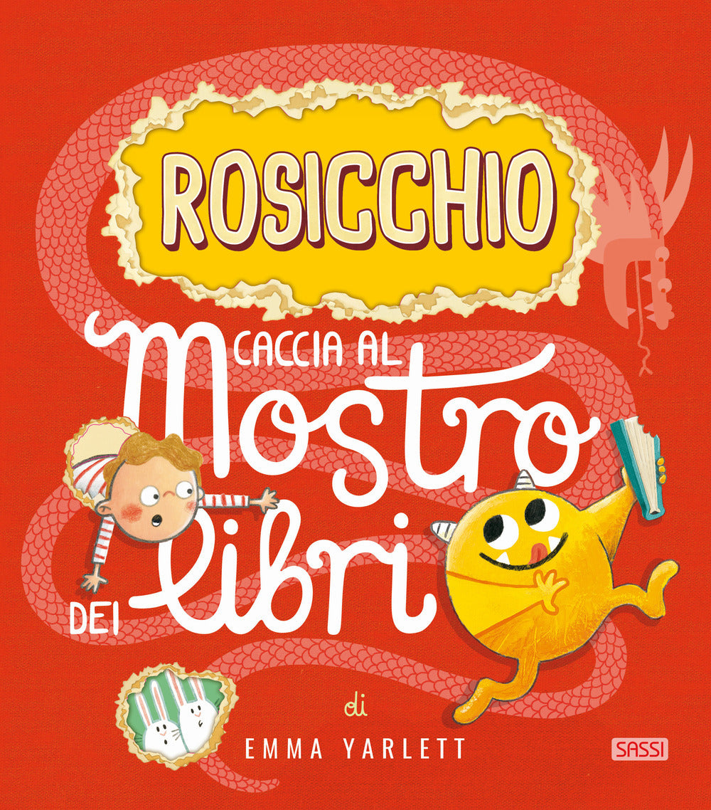 Copertina del libro ROSICCHIO. CACCIA AL MOSTRO DEI LIBRI. N Immagine principale del prodotto