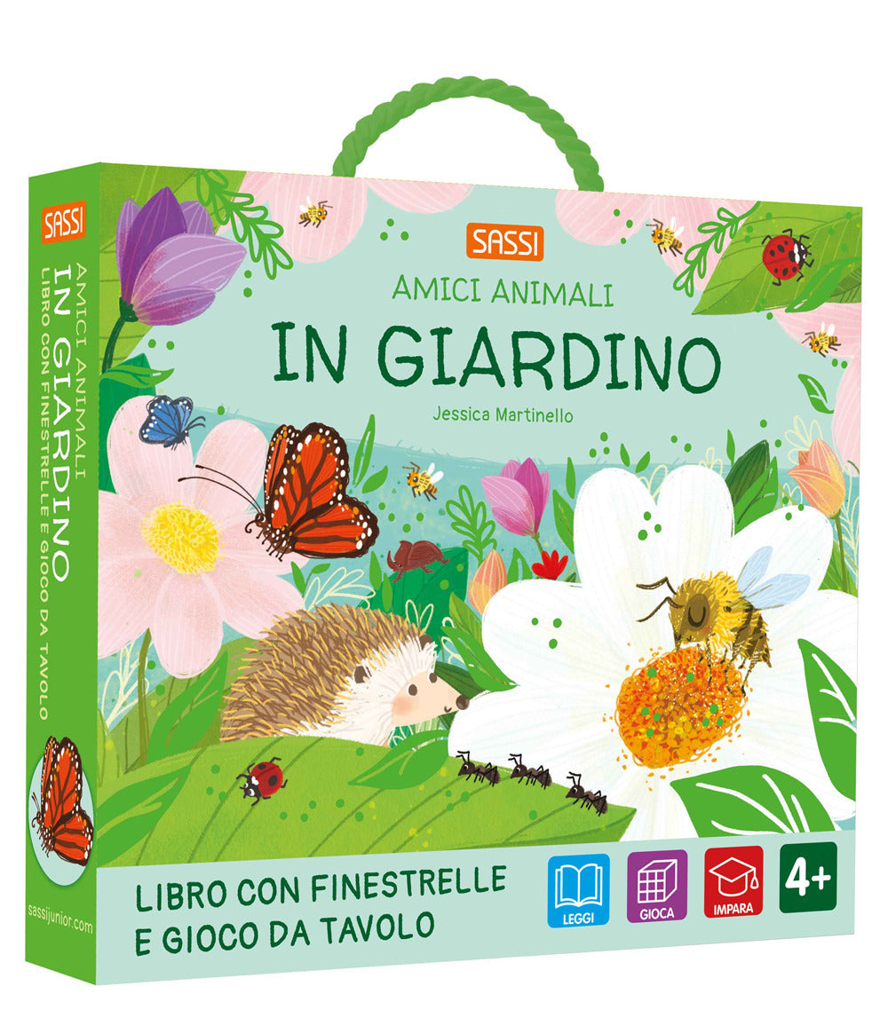 Copertina del libro IN GIARDINO. AMICI ANIMALI. EDIZ. A COLO Immagine principale del prodotto