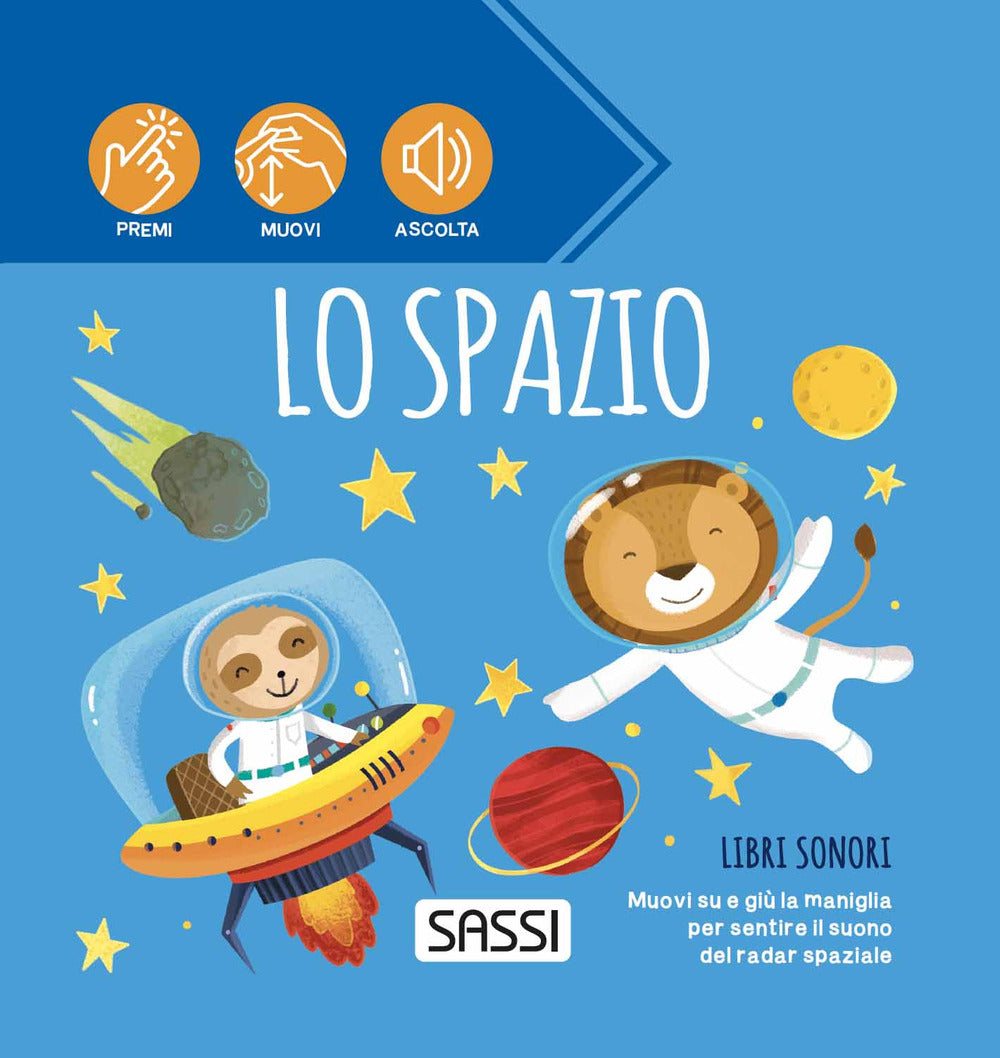 Copertina del libro LIBRI SONORI. LO SPAZIO