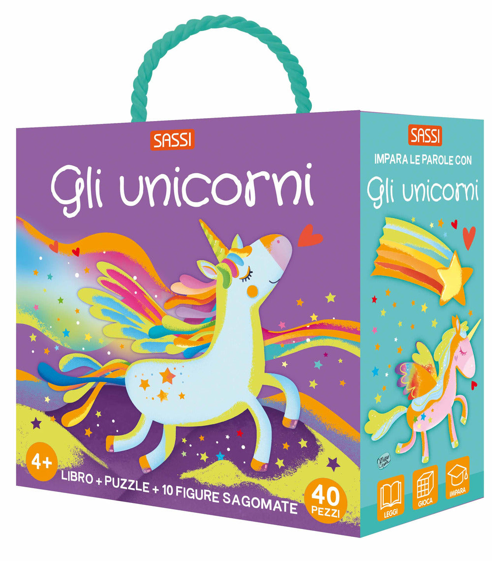 Copertina del libro QBOX - GLI UNICORNI