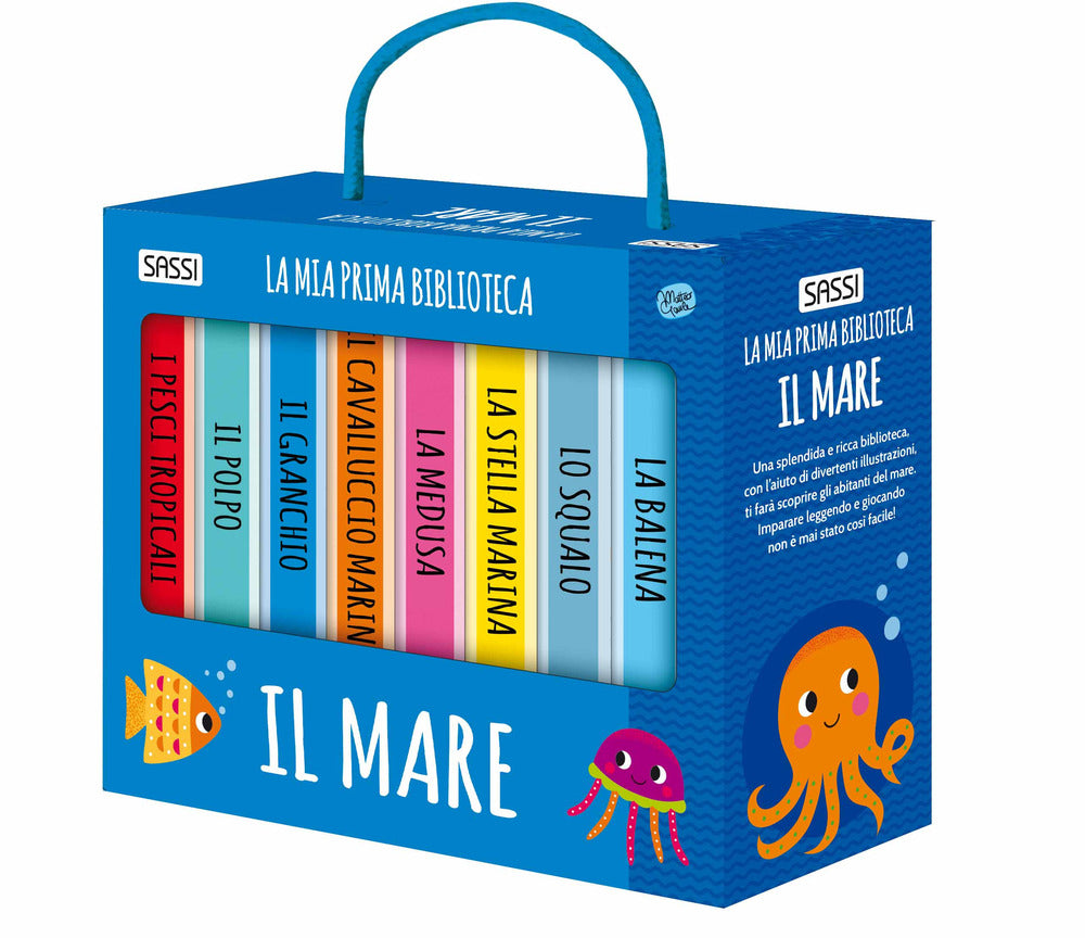 Copertina del libro MIA PRIMA BIBLIOTECA. IL MARE