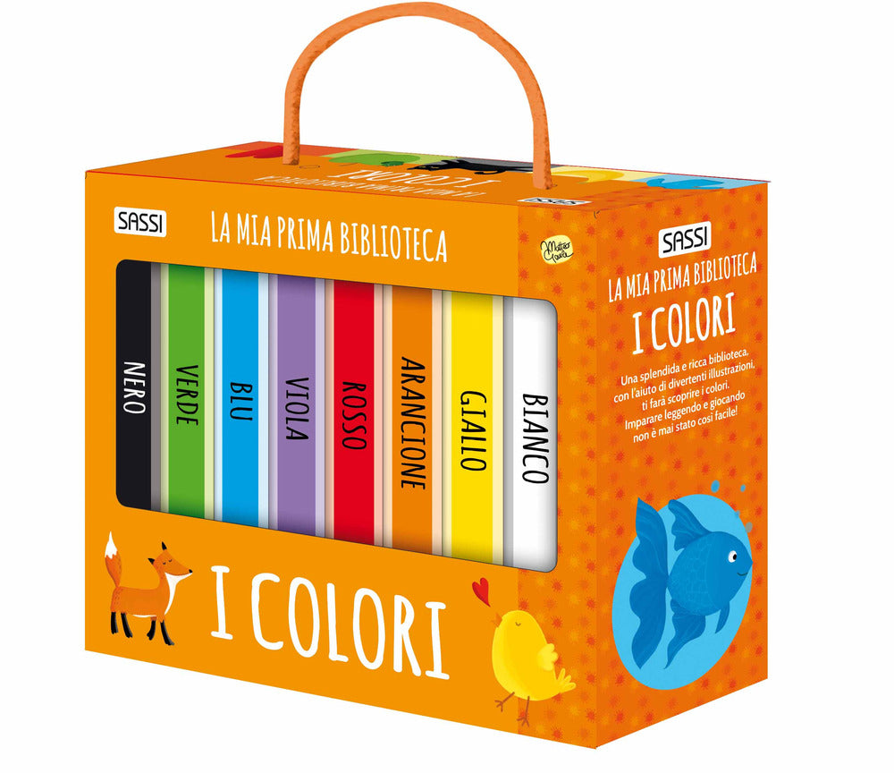 Copertina del libro MIA PRIMA BIBLIOTECA. I COLORI Immagine principale del prodotto