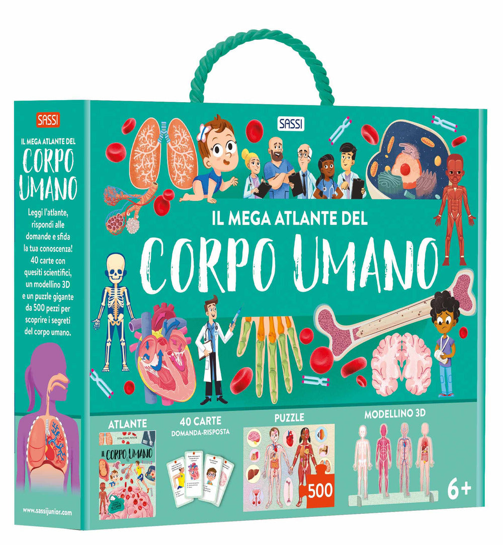 Copertina del libro MEGA ATLAS - CORPO UMANO Immagine principale del prodotto