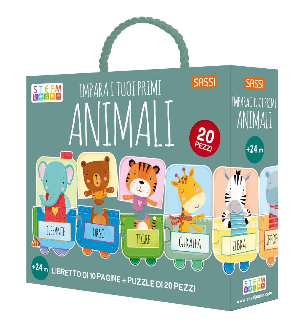 Copertina del libro IMPARA I TUOI PRIMI ANIMALI. NUOVA EDIZ.