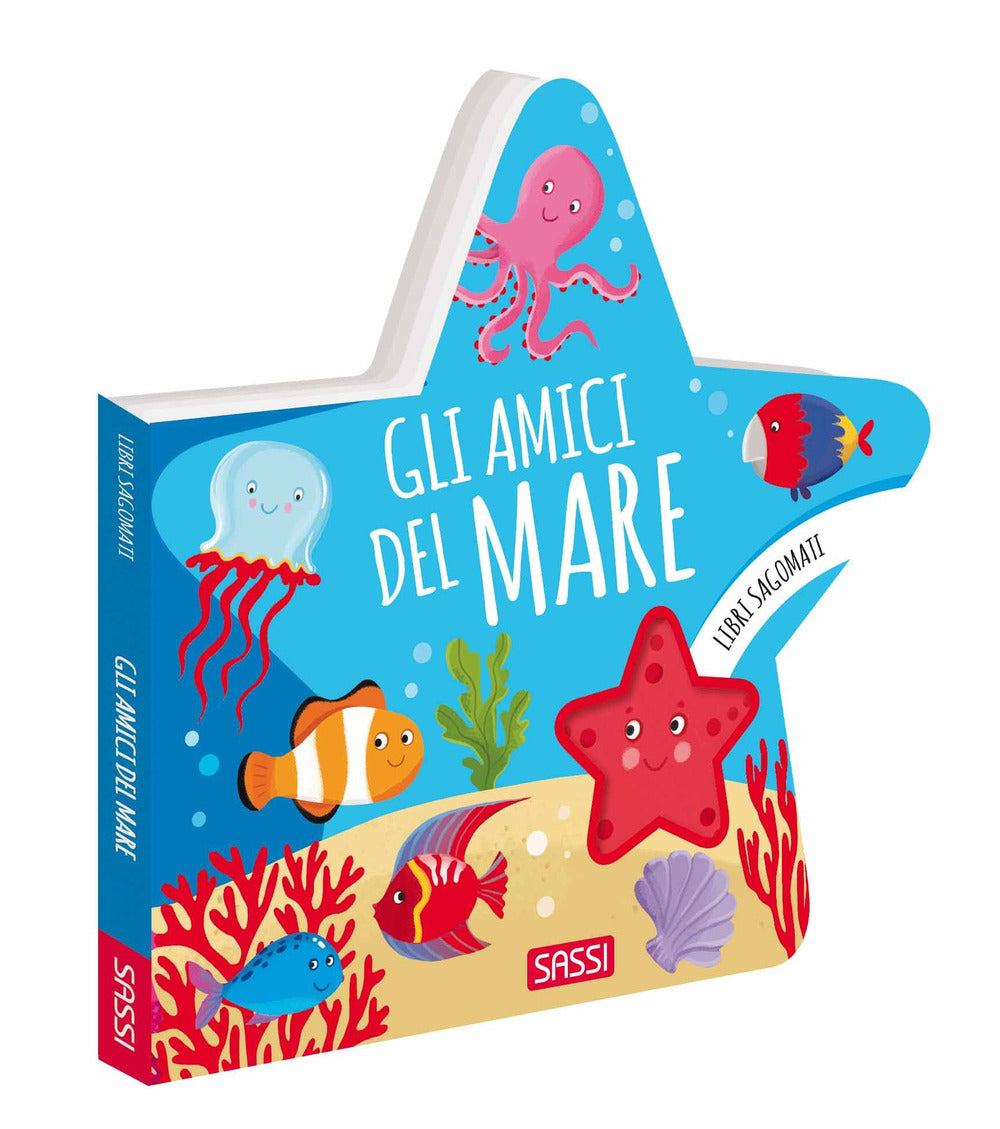 Copertina del libro LIBRI SAGOMATI. GLI AMICI DEL MARE Immagine principale del prodotto