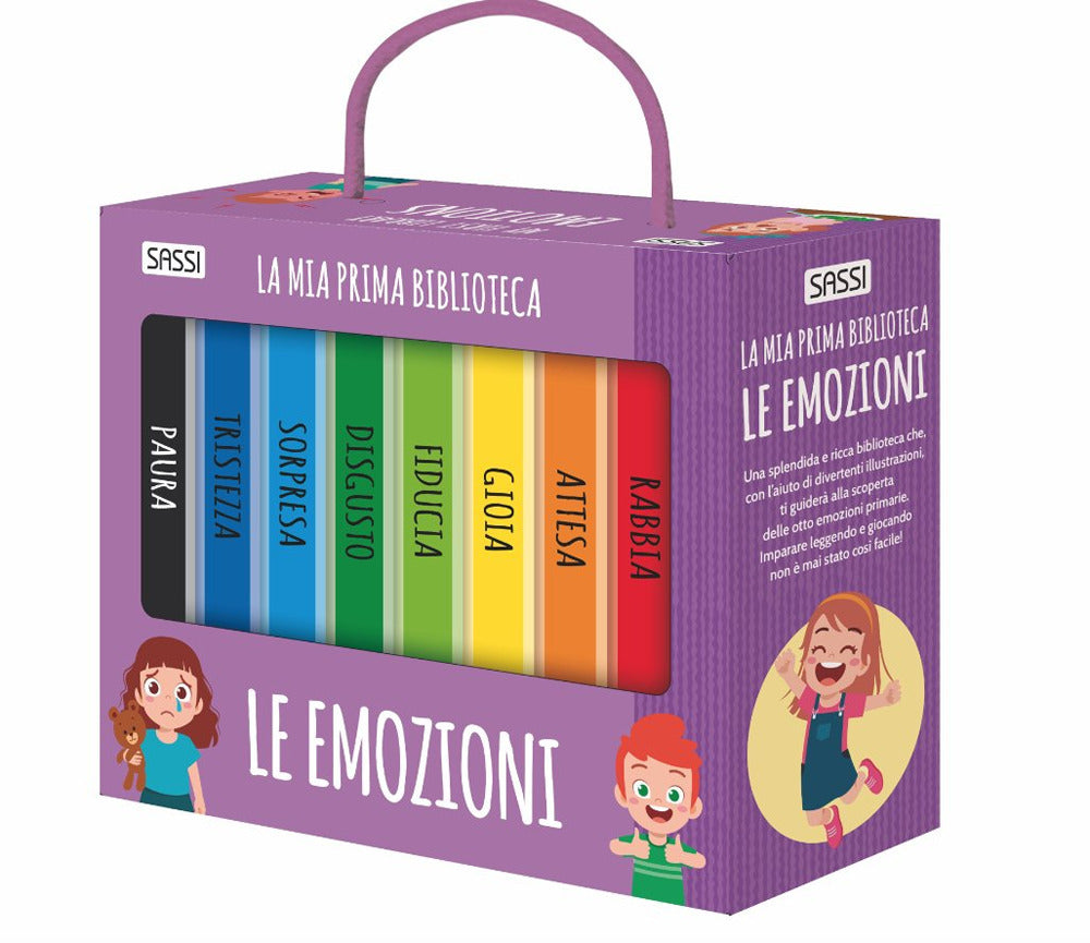 Copertina del libro MIA PRIMA BIBLIOTECA. LE EMOZIONI Immagine principale del prodotto