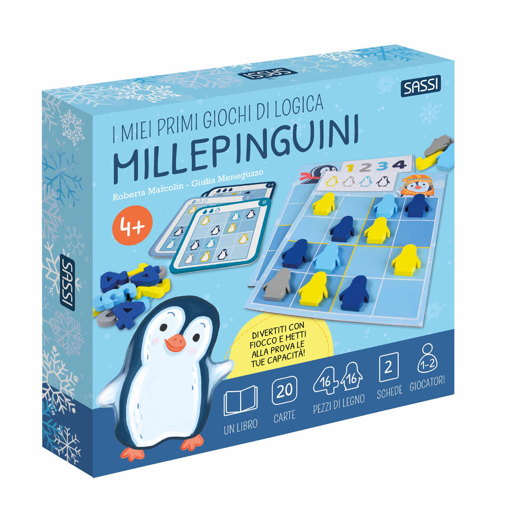 Copertina del libro MILLEPINGUINI. I MIEI PRIMI GIOCHI DI LO