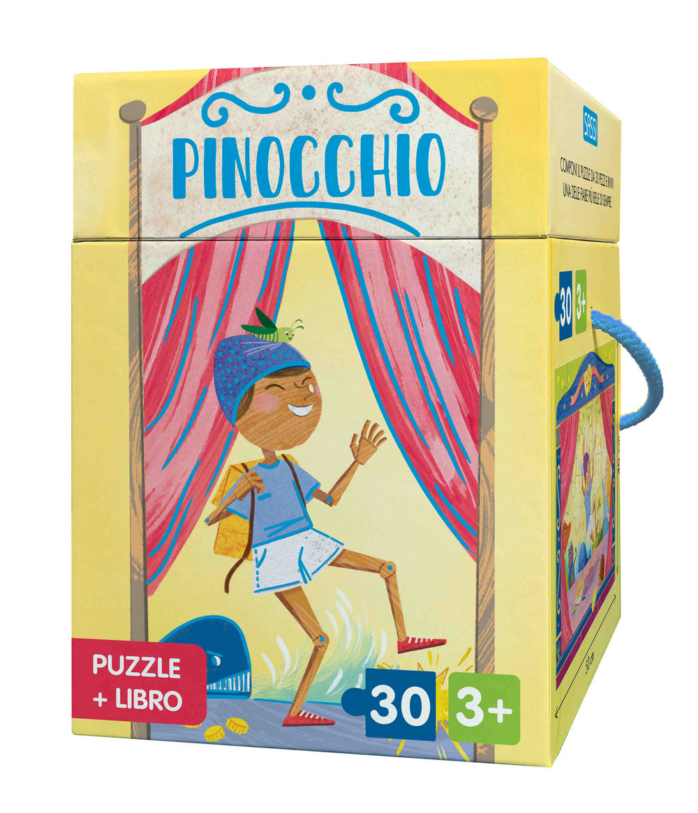 Copertina del libro PINOCCHIO. EDIZ. A COLORI. CON PUZZLE Immagine principale del prodotto