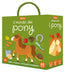 Copertina del libro IL MONDO DEI PONY. Q-BOX. EDIZ. A COLORI