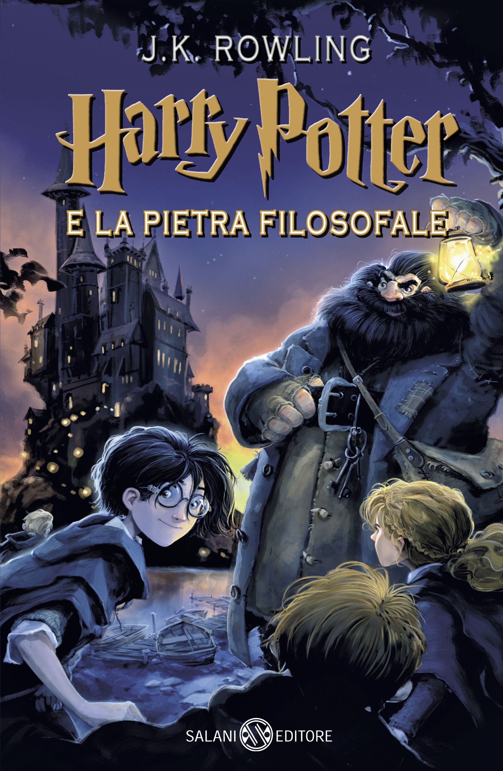 Copertina del libro HARRY POTTER E LA PIETRA FILOSOFALE