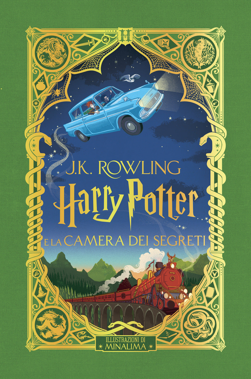Copertina del libro HARRY POTTER E LA CAMERA DEI SEGRETI